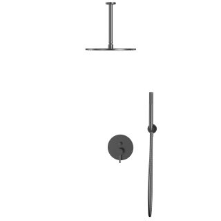 Душевой комплект WHITECROSS Y YSET12GM оружейная сталь